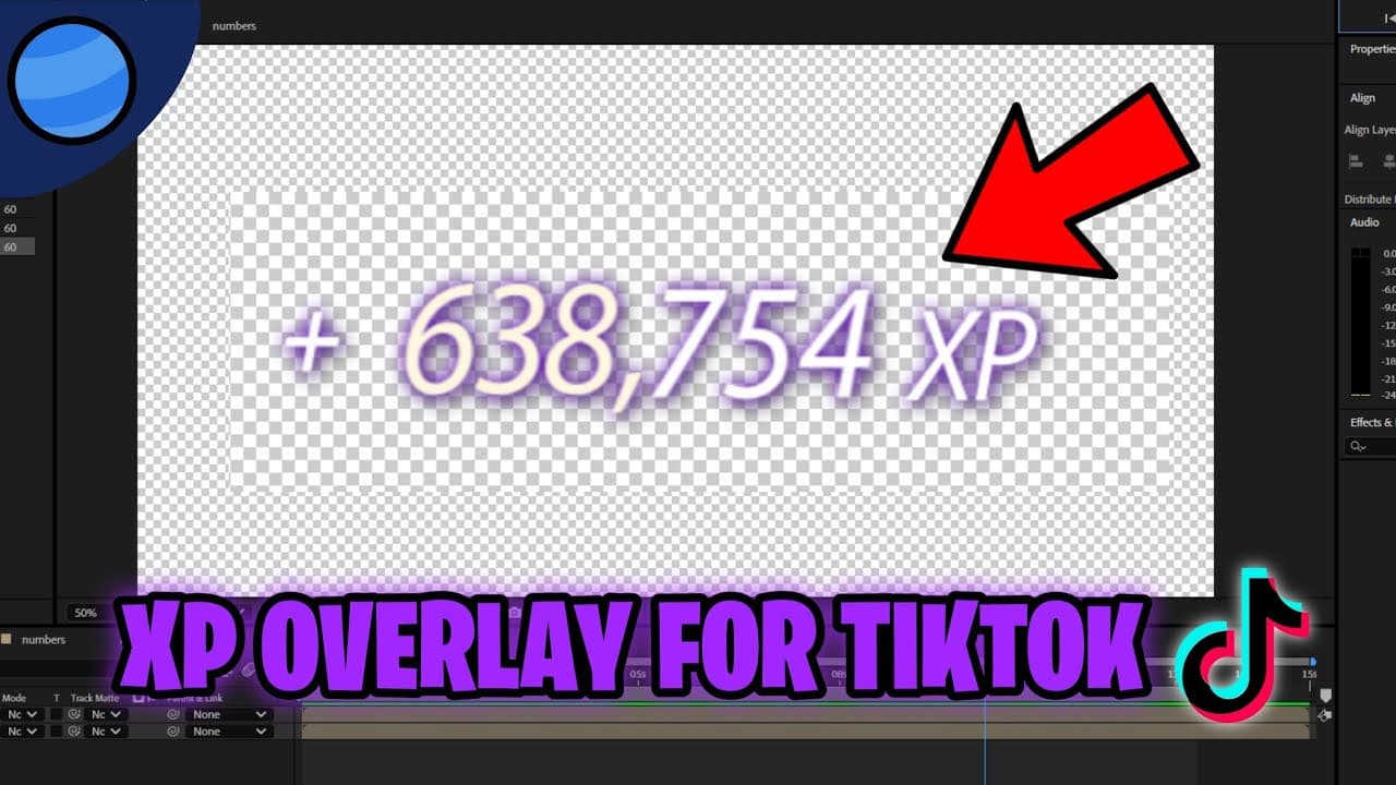 XP Overlay For Tiktok Videos video