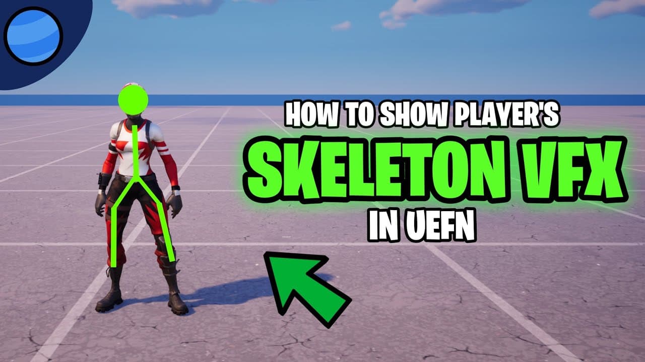 UEFN Skeleton Wallhacks VFX video